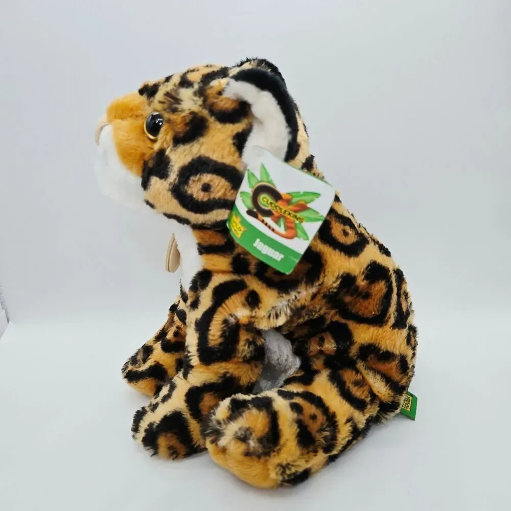 Wild Republic Cuddlekins Jaguar Cub Plush